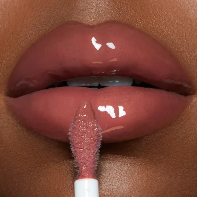 Блеск для губ Plumpgasm Medium to Deep коричнево-ягодный розовый - изображение 5