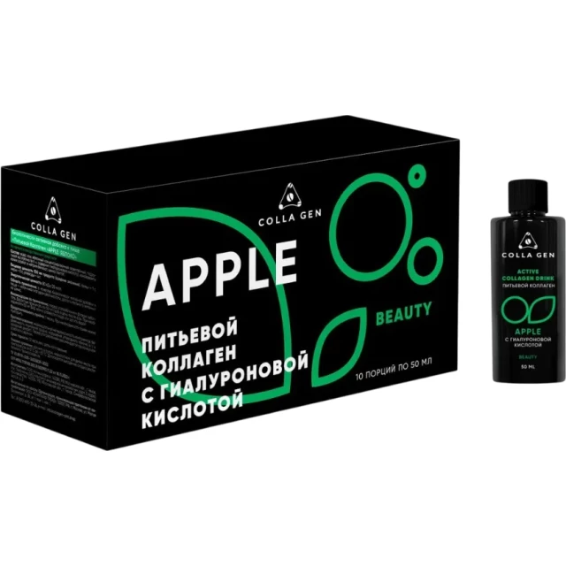Питьевой коллаген с соком яблока