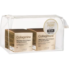 Дневной и ночной крем для лица с 6 молекулами коллагена в наборе, уровень 2