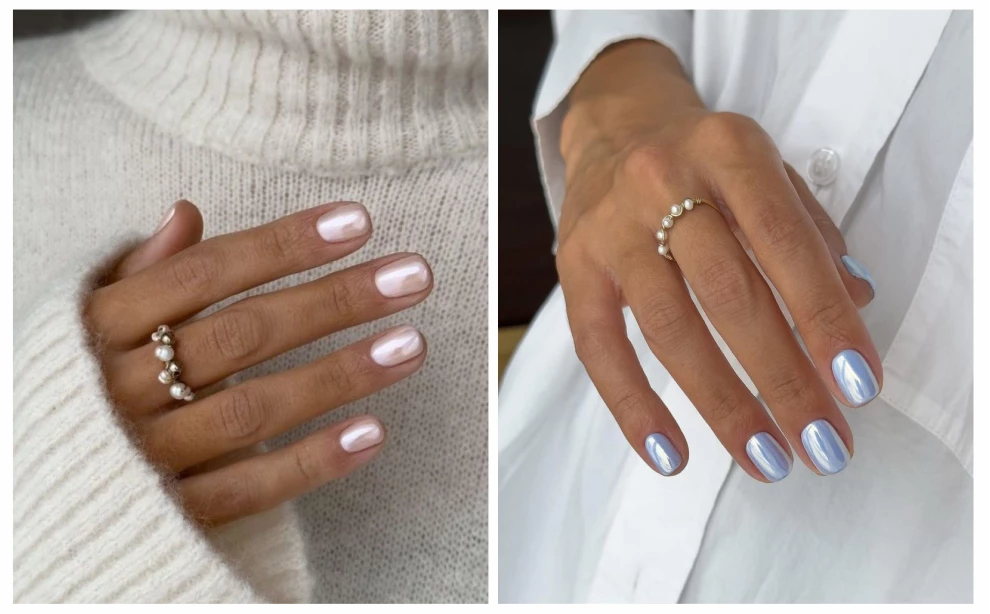 Маникюр на Новый год 2025/2026: актуальные идеи, цвета и дизайны для года Огненной Лошади