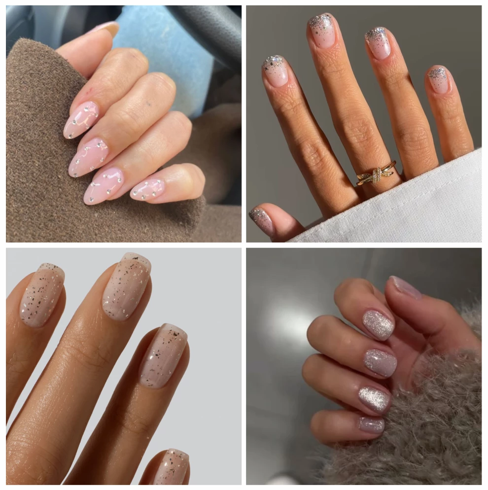 Маникюр на Новый год 2025/2026: актуальные идеи, цвета и дизайны для года Огненной Лошади