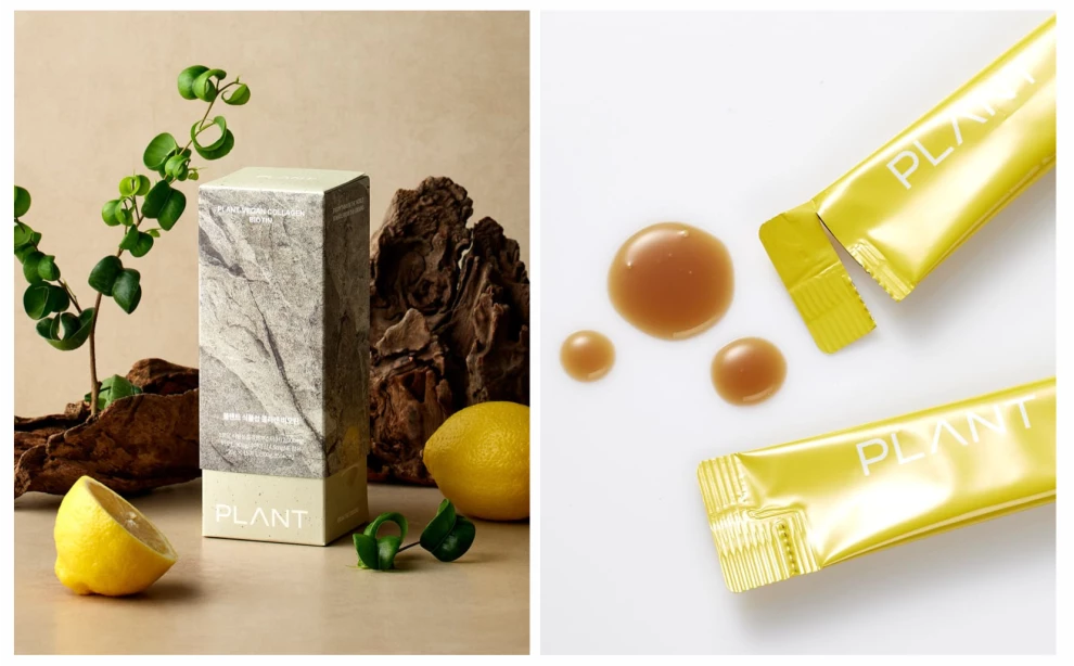 растительный коллаген, веганский коллаген, plant, растительный коллаген из гибискуса, коллаген в стиках, купить