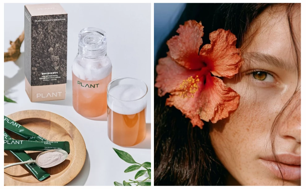 растительный коллаген, веганский коллаген, plant, растительный коллаген из гибискуса, питьевой коллаген, купить