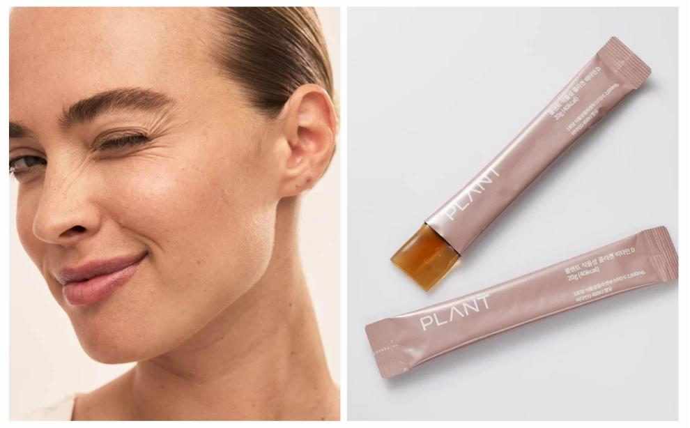 растительный коллаген, веганский коллаген, plant, растительный коллаген из гибискуса, коллаген в стиках, купить