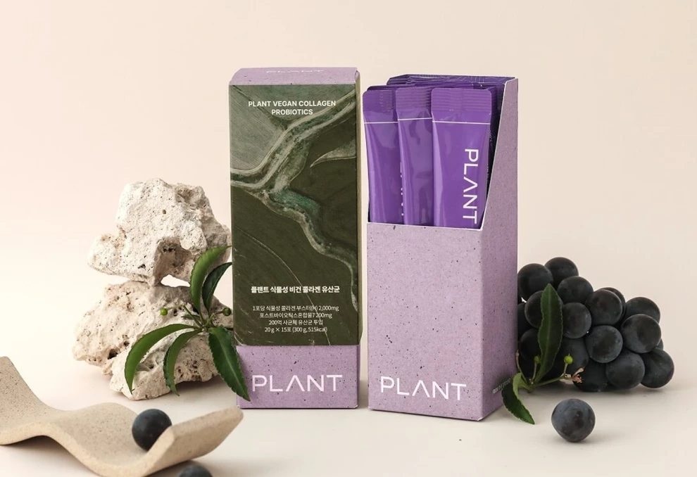 растительный коллаген, веганский коллаген, plant, растительный коллаген из гибискуса, коллаген в стиках, купить