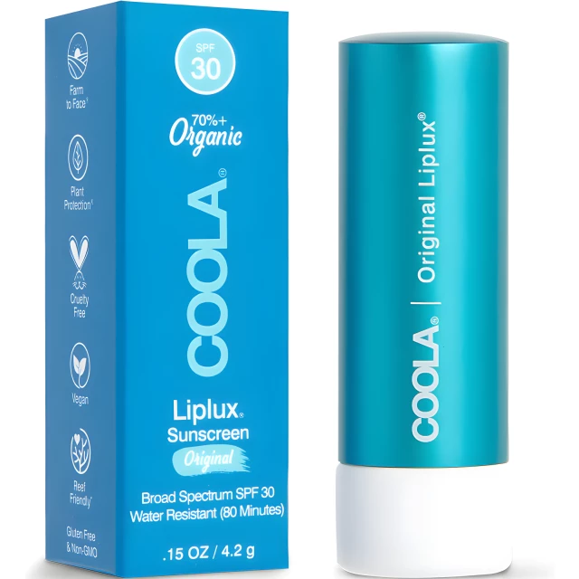 Купить солнцезащитный бальзам для губ SPF30 (Organic Lip Balm Sunscreen SPF30) от бренда Coola (Кула) | интернет-магазин Мильфей