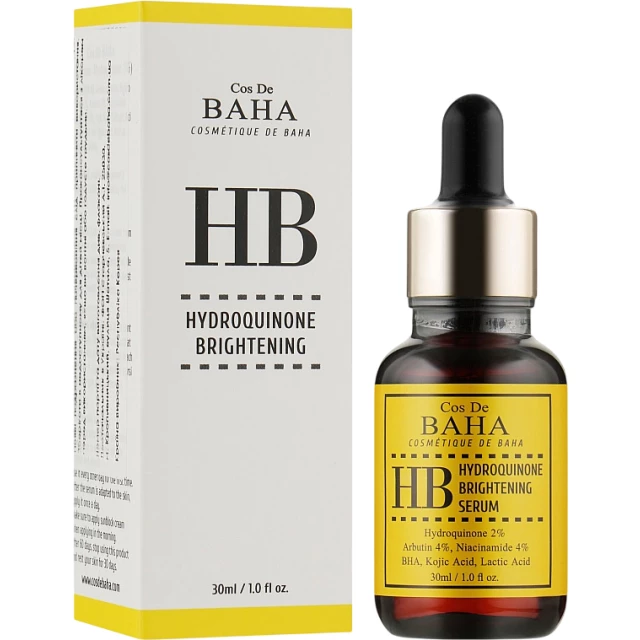 Осветляющая сыворотка для лица c гидрохиноном и кислотами - изображение 2