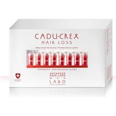 Caducrex Advanced ампулы против выпадения волос для мужчин при средней стадии выпадения волос (40 ампул)