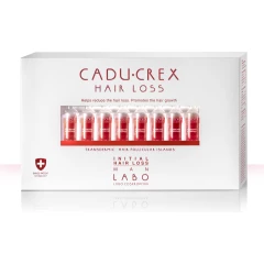Caducrex Initial ампулы против выпадения волос для мужчин при начальной стадии выпадения (20 ампул)
