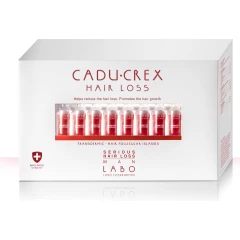 Caducrex Serious ампулы против выпадения волос для мужчин при обильном выпадении (40 ампул)