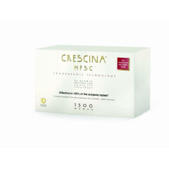 Crescina Transdermic HFSC 1300 для женщин комплекс лосьонов для возобновления роста и против выпадения волос (40 ампул)