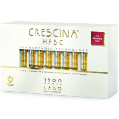 Crescina Transdermic HFSC 1300 для женщин лосьон для возобновления роста волос (20 ампул)