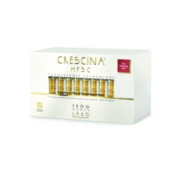 Crescina Transdermic HFSC 1300 для женщин лосьон для возобновления роста волос (40 ампул)