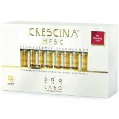 Crescina Transdermic HFSC 500 для мужчин лосьон для возобновления роста волос (20 ампул)