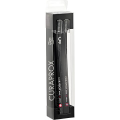 Набор зубных щеток CS 5460 Black Is White Ultra Soft черная/черная