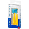 Сменные зубные щетки Curaprox CS 5460 Ultra Soft для дорожного набора, цвет ручки жетлый