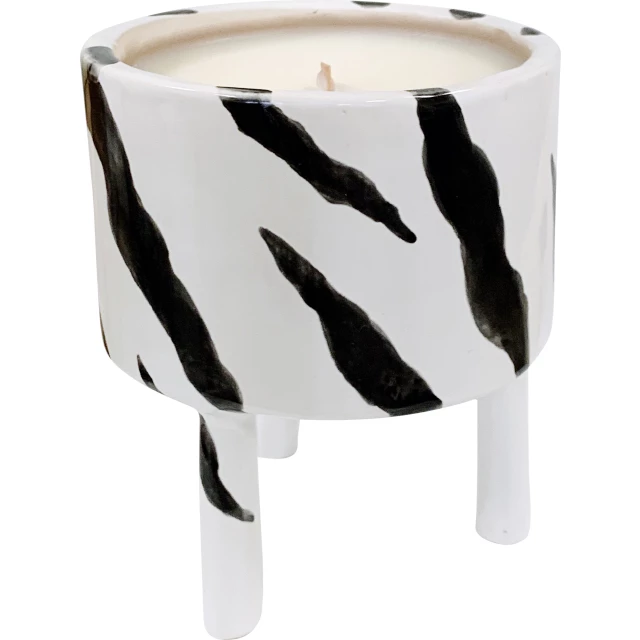 Ароматическая свеча "Черная фиалка и шафран" керамика 260 мл - изображение 3
