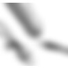 Вибратор Doxy Go серебристый, S