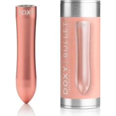 Вибропуля Doxy Bullet, розовое золото