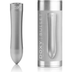 Вибропуля Doxy Bullet, серебро