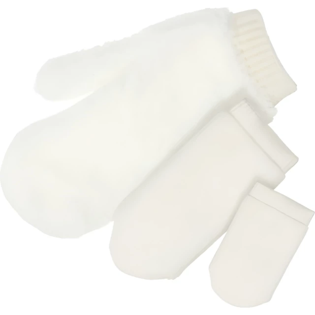 Набор косметических рукавиц малая, большая, мягкая