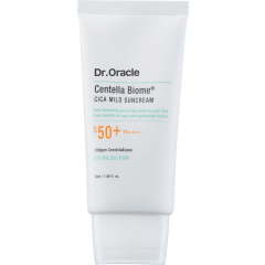 Легкий солнцезащитный крем с центеллой азиатской SPF50+ Centella Biome