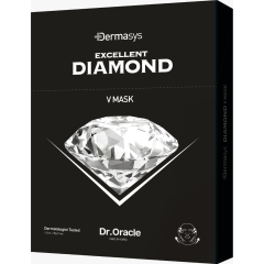 Набор масок для лица и области шеи с алмазной пылью Dermasys Diamond