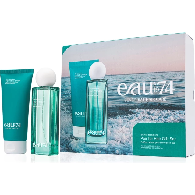 Набор крем + парфюм для волос EAU de 1974 "Хэмптонс"