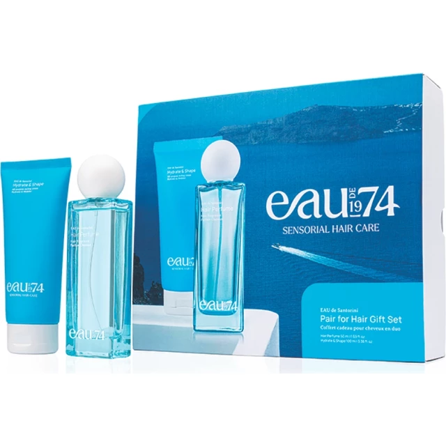 Набор крем + парфюм для волос EAU de 1974 "Санторини"