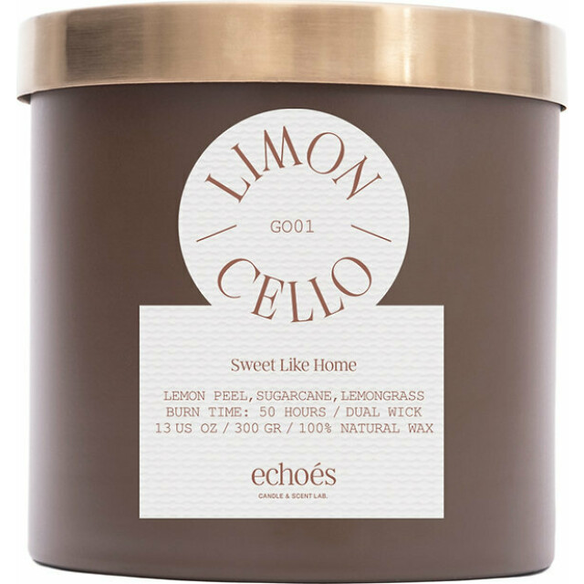 Средняя свеча в стекле Limon Cello - изображение 2