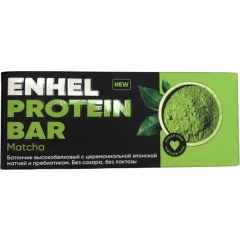 Батончик протеиновый растительный "Матча"