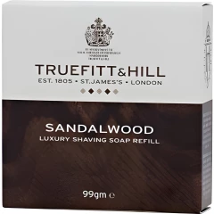 Sandalwood Люкс-мыло для бритья (запасной блок для деревянной чаши)