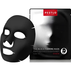 Черная укрепляющая маска для лица против морщин
