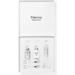 Дермо-косметический набор Fillerina 12HA Densifying-Filler + дневной крем, уровень 4