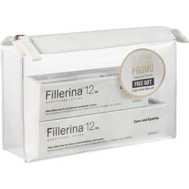 Комплексный набор для глаз и губ с эффектом филлера, уровень 4