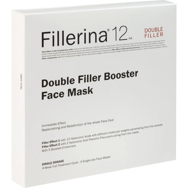 Тканевая маска для лица c двойным эффектом филлера