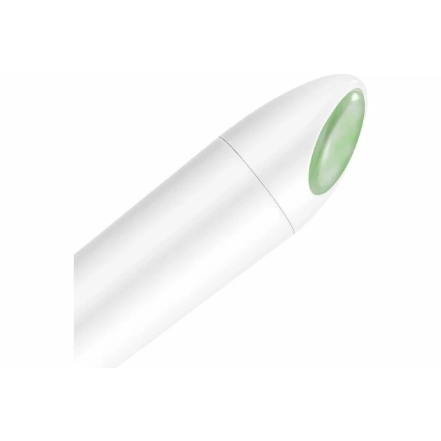 Вибромассажер для лица с нефритовой поверхностью L-Beauty II, зеленый - изображение 4