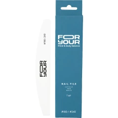 Пилка для натуральных ногтей 240/180