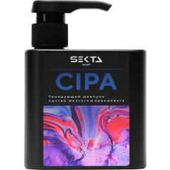 Нейтрализующий теплые оттенки шампунь Cipa 500 мл