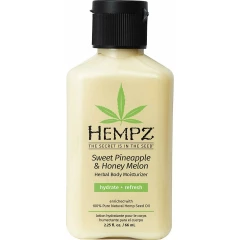 Молочко для тела увлажняющее "Ананас и медовая дыня" 66 мл