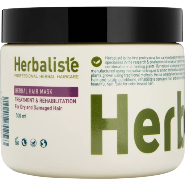 Травяная маска для сухих и поврежденных волос