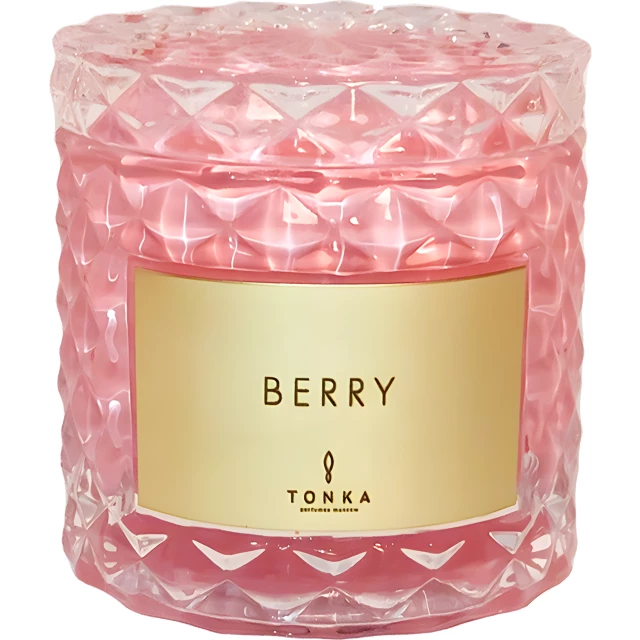 Парфюмированная свеча Berry стакан розовый 50мл