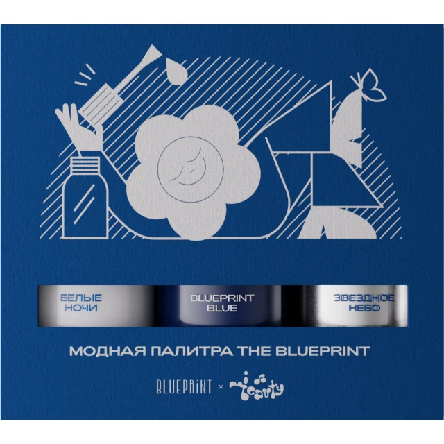 Набор лаков для ногтей The Blueprint x i do beauty