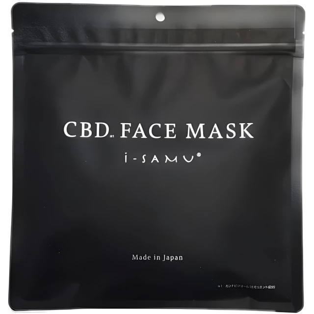 Тканевая маска для лица с каннабиоидами CBD 30шт