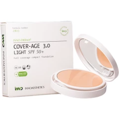 Крем-пудра с широким спектром действия SPF50+, тон светлый