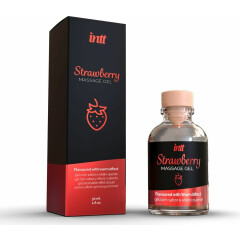 Массажный гель Strawberry