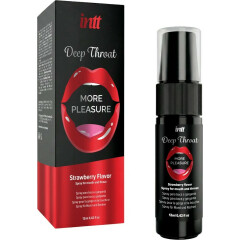 Спрей для орального секса Deep Throat Strawberry