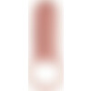 Эрекционное кольцо iroha paiRING+ Coral Pink с усиленной вибрацией
