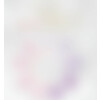 Эрекционное кольцо iroha paiRING+ Coral Pink с усиленной вибрацией