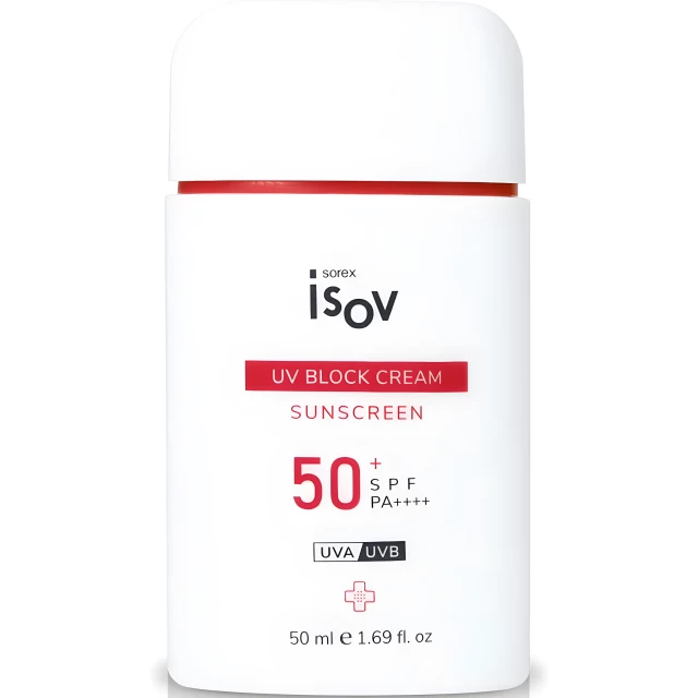 Крем с уф защитой для лица. Солнцезащитный крем ISOV UV Block 50. ISOV UV Block Cream 40 SPF. ISOV косметика. Sorex ISOV косметика.